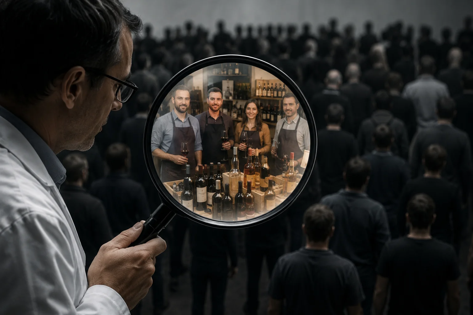 Selecting the best agents from hundreds of profiles